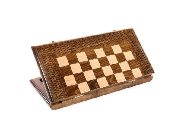 Chess-Backgammon Classic Luxury Chess Board