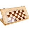 Chess-Backgammon klasiski grezni šaha komplekti, smalki gabali — Chessbaron Usa