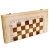 Chess-Backgammon klasiski grezni šaha komplekti, smalki gabali — Chessbaron Usa