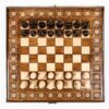 Chess-Backgammon Carpet Klasisks luksusa stikla šaha dēlis